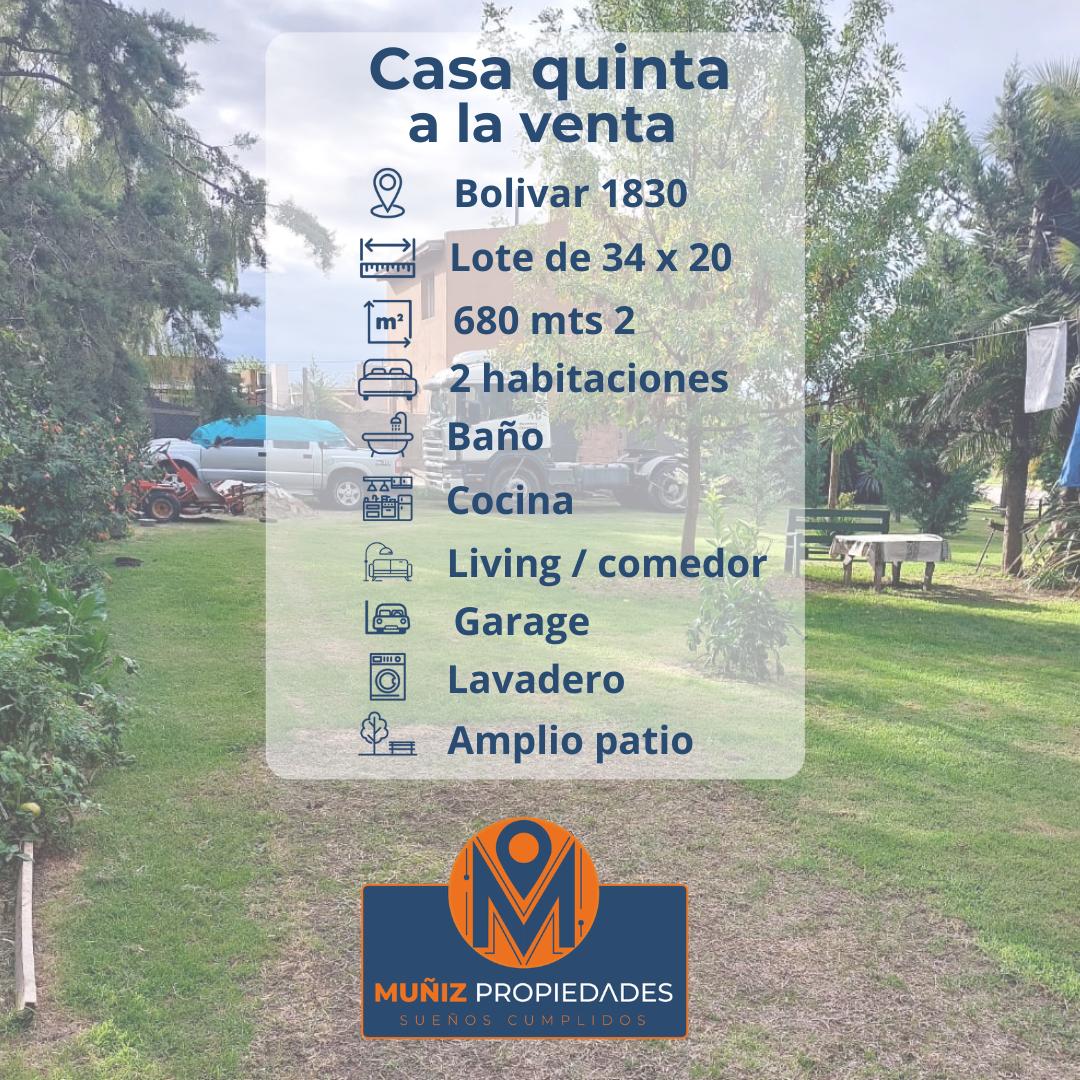 Casa quinta a la venta